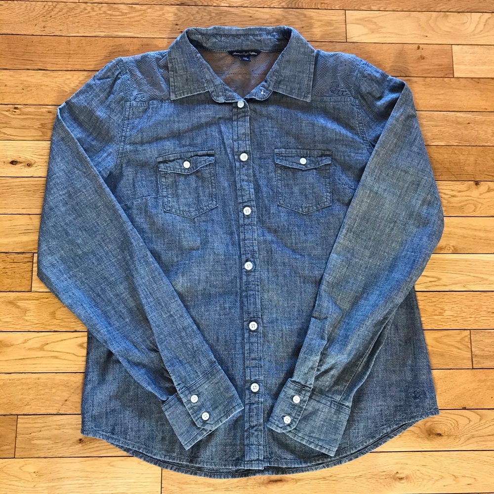 🦅 American Eagle Jean Shirt